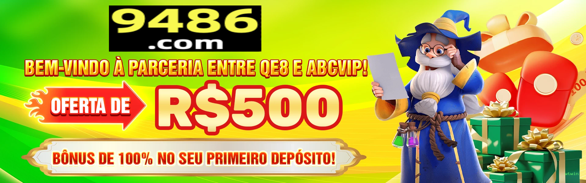 Bônus boas-vindas wtwin R$100